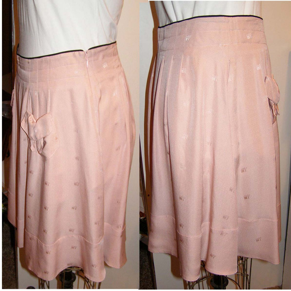SEE by Chloe cute Silk skirt size 8 Parisian chic - Picture 3 of 8